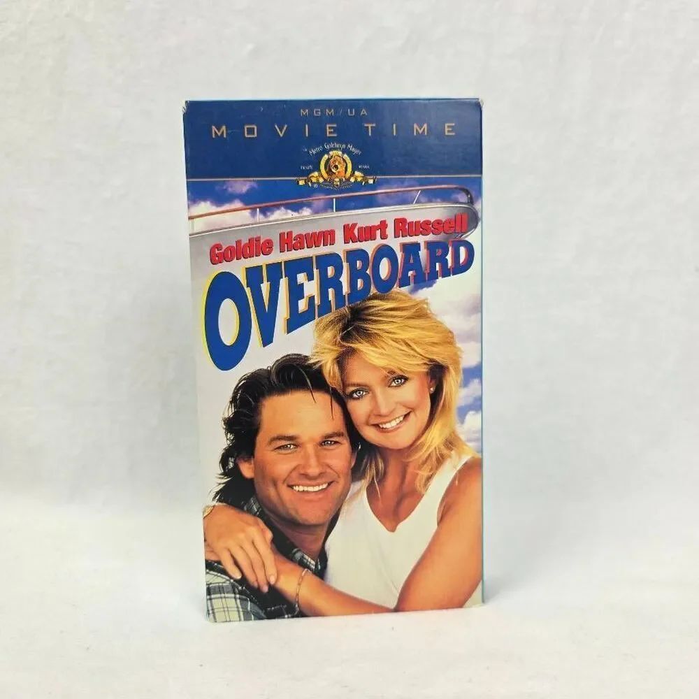 Overboard VHS Goldie Hawn Kurt Russell